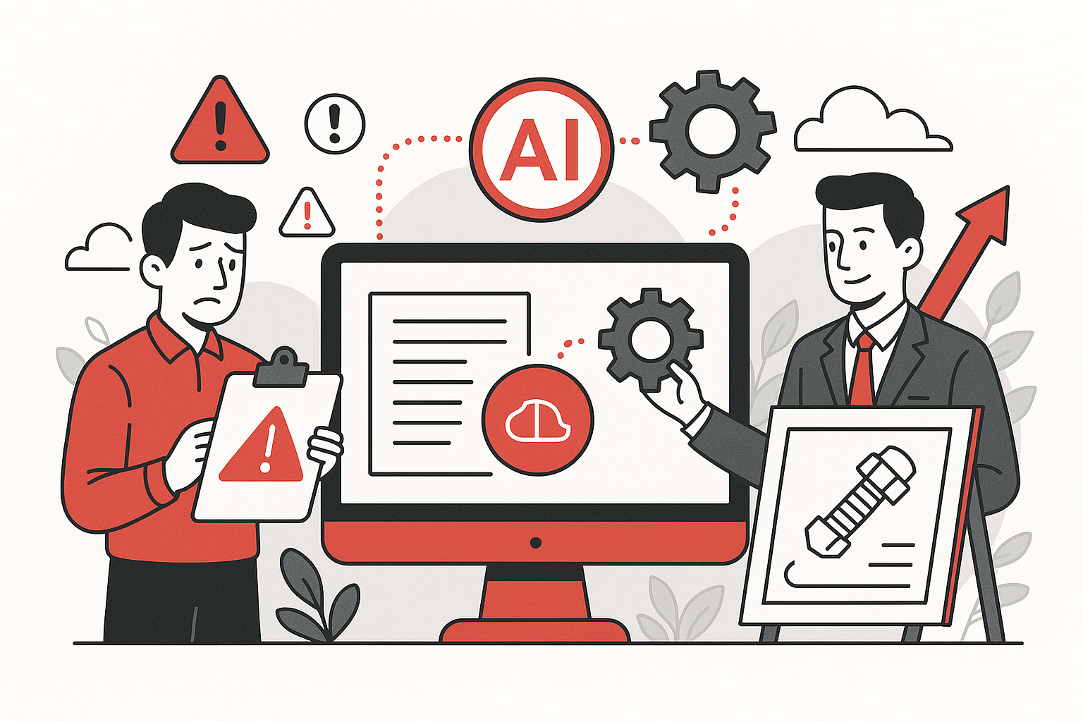 AIクレーム解析システムのイメージ